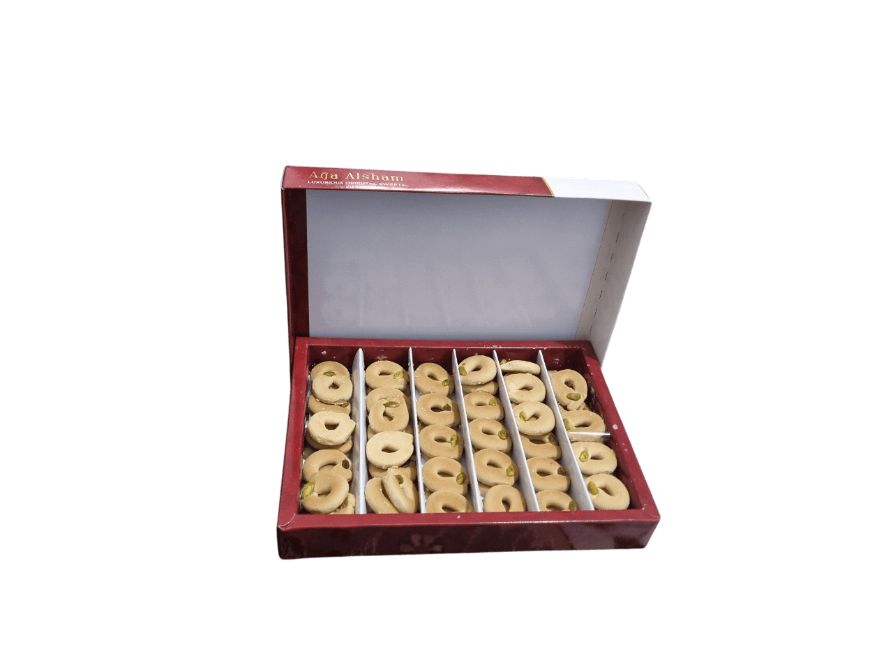 custom printed Ma'amoul box 450 gram