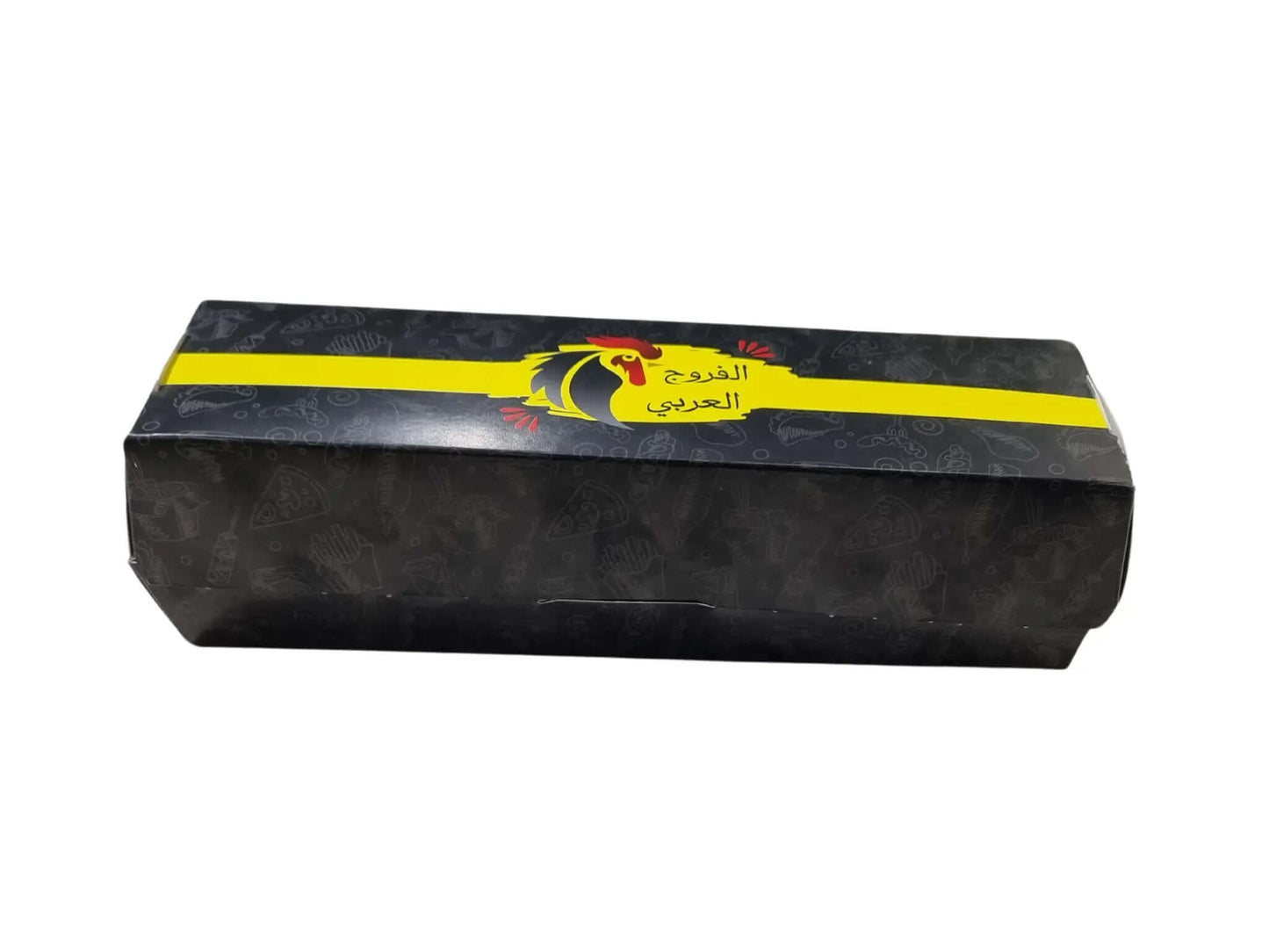 مواصفات العلبة
طول العلبة 25 سم العرض 6.5 سم الارتفاع 8 سم
المادة: ورق انفركوت 300 جرام
الطباعة:
يمكنكم طلب طباعة خارجية فقط وفي هذه الحالة يكون داخل العلبة أبيض أو داخلية وخارجية مما يجعل العلبة أجمل
السولوفان:
السولوفان هو طبقة نايلون عازلة تفيد في 1- يمنح المتانة للعلبة
2- يعزل الزيوت والسوائل عن الورق
3- يمنع الطباعة من الاختلاط بالمواد الغذائية
لكم حرية الاختيار بإضافة سولوفان خارجي فقط أم داخلي فقط أم على الجانبين داخلي وخارجي
ملاحظة:
يُفضَّل اختيار السولوفان الداخلي عند اختياركم الطباعة الداخ