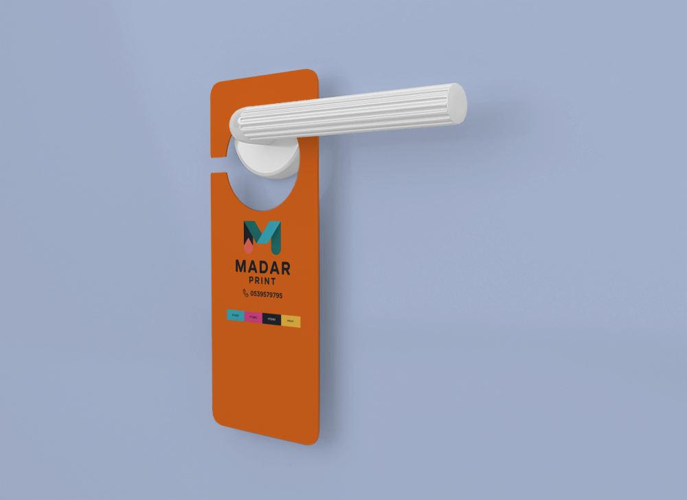 Customizable Premium Door Hanger Sign for Hotels Offices Do Not Disturb