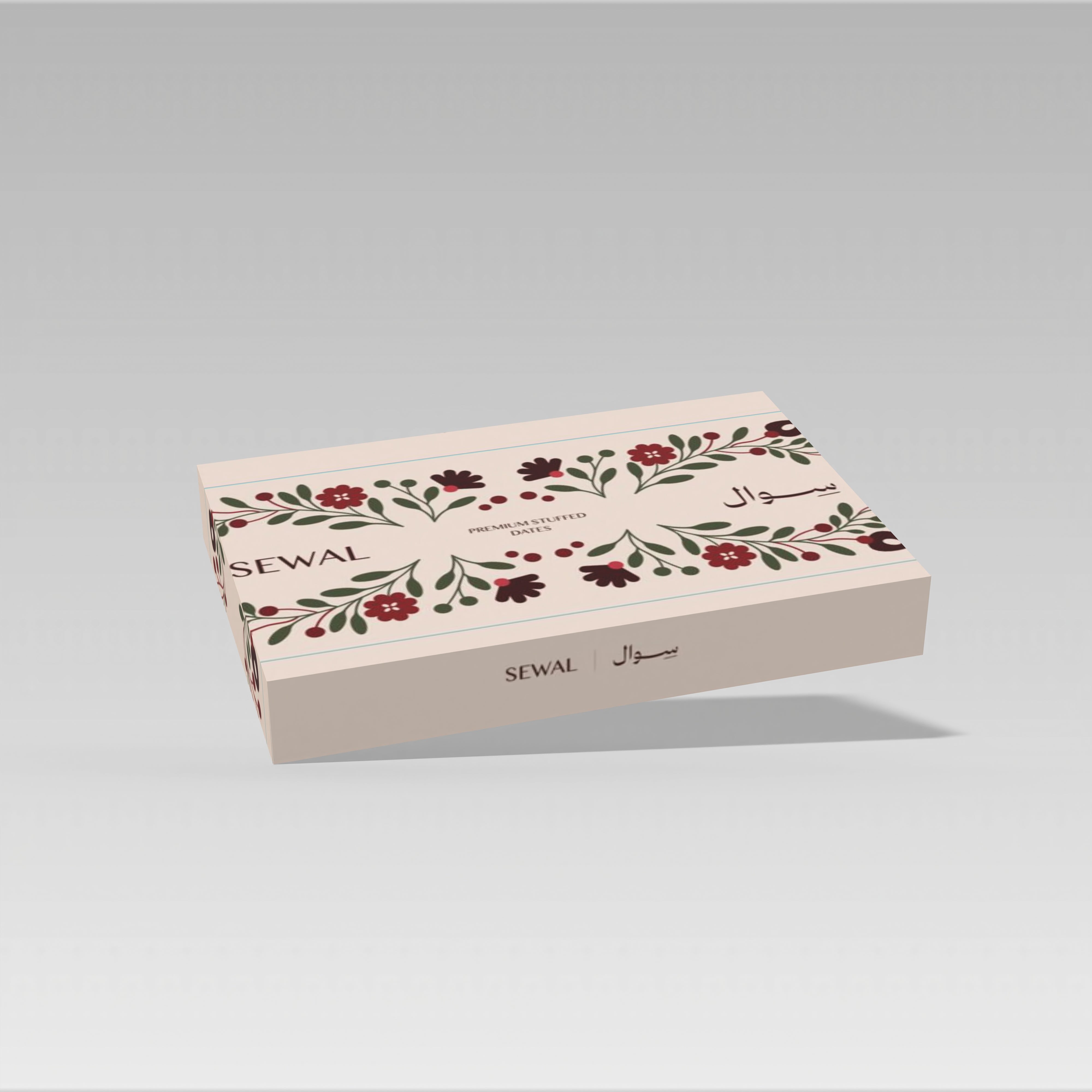 custom printed 30×20×4 cm rigid box