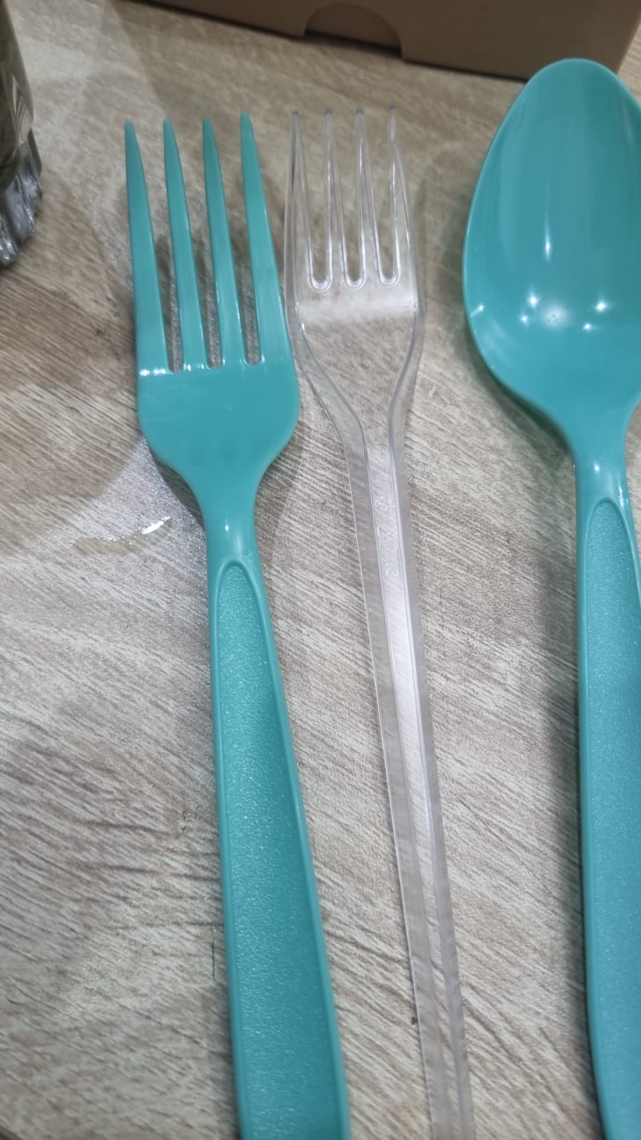 Custom Printed Cutlery Set Packaging Spoon + Fork + Knife + Napkin (Branded Packaging)