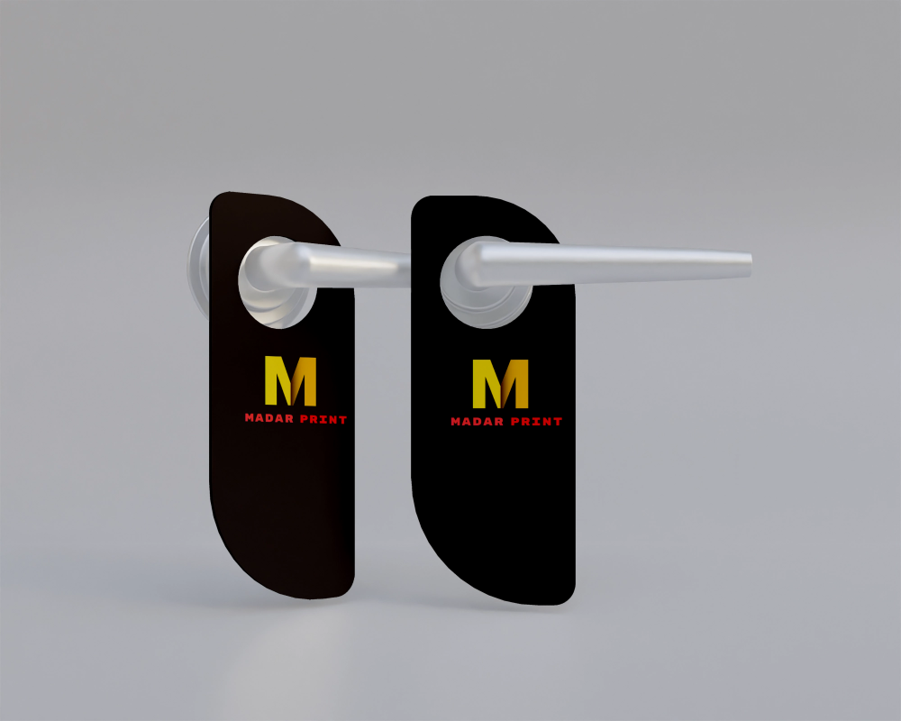 paper door Hanger 24×10 cm customizable