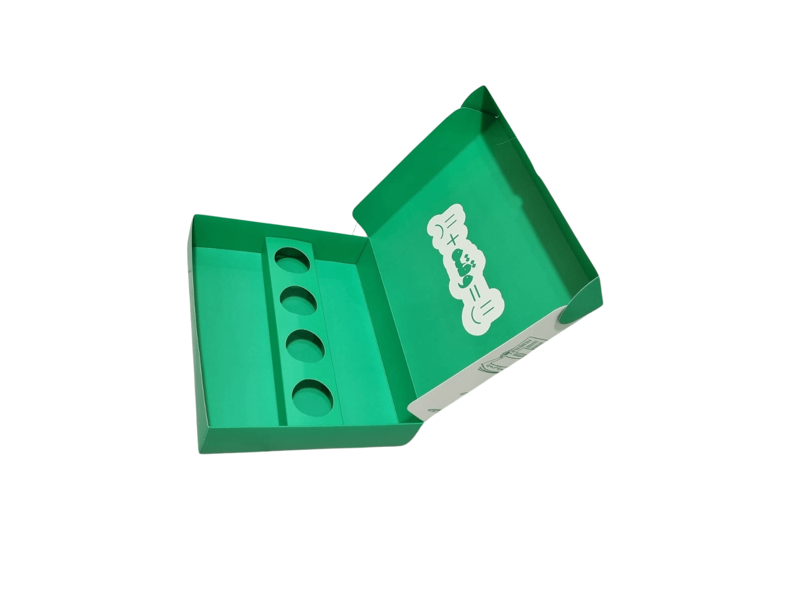 custom printed 29×18×5 cm box, paper, perfect for 2 sandwich sliced to 12 pcs