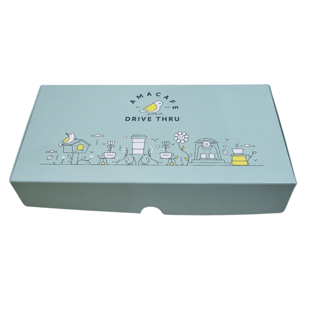 custom printed 30×15×5 cm Croissant sweets donuts cupcake pancake