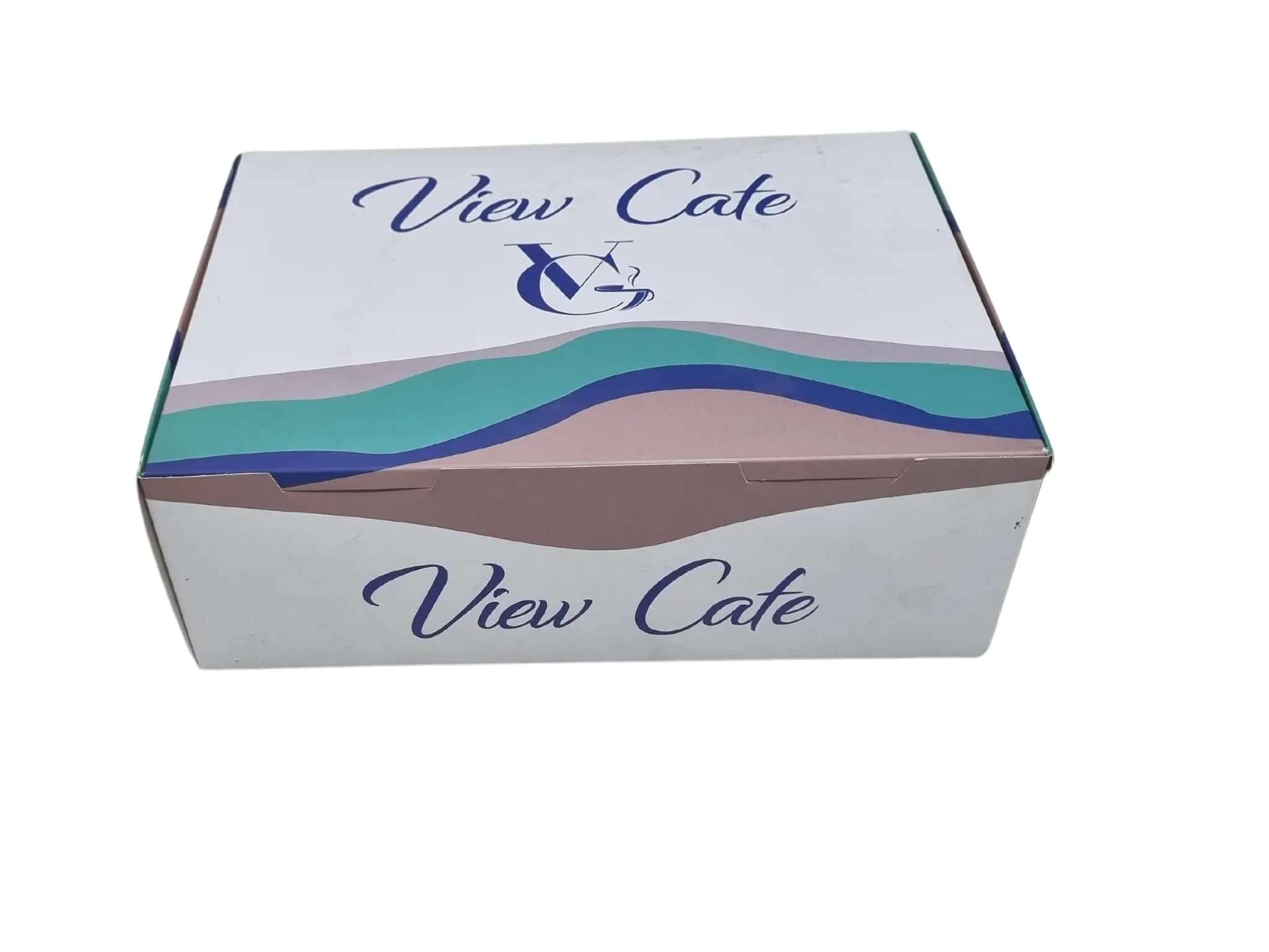 Box
Länge 30 cm Breite 22 cm Höhe 10 cm
Box aus 6 Stücke Burger Größe mit Box
in außen aus Cellophan
Druck:
Druck außen oder innen außen
Cellophan:
Cellophan Farbe in 1- Box
2- über
3- Druck aus
Cellophan außen innen auf innen außen