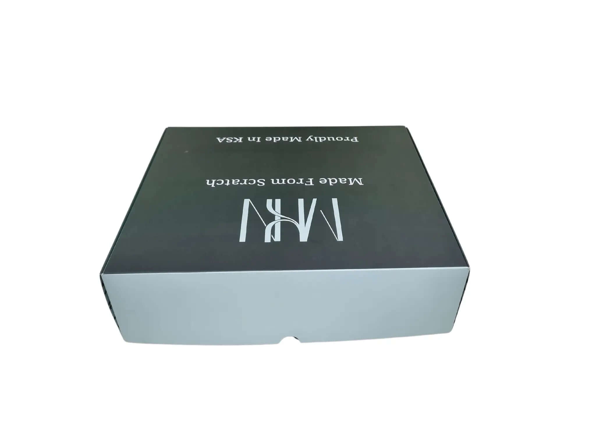 custom printed abaya box inside and outside printing with inside lamination 32×31.5×8.5 cm