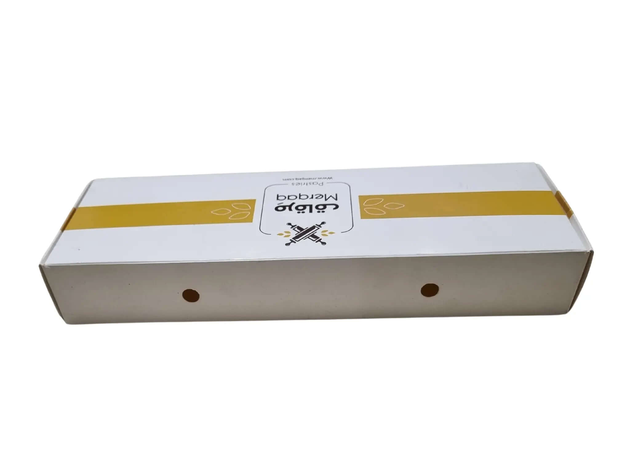 Box Backwaren Druck nach Maß 20×10×4.5 cm
Süßwaren
Diese Versandverpackung eignet sich für E-Commerce, Lieferung und Produktversand. Sie kann mit Logo, passender Kartonstärke und individuellen Abmessungen hergestellt werden.
