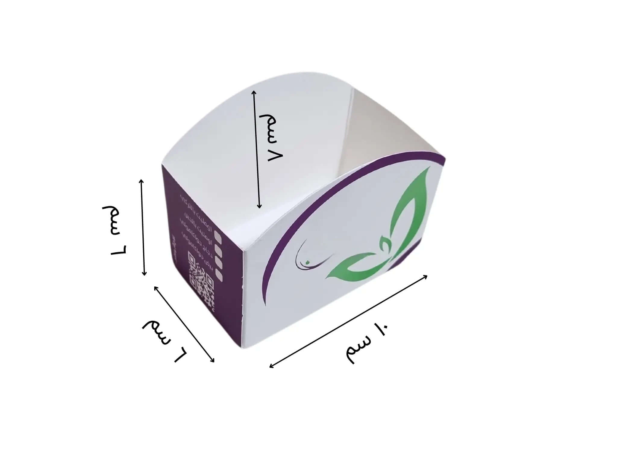 custom printed family packaging box, 8 container inside each 10×6×6 cm with out lamination