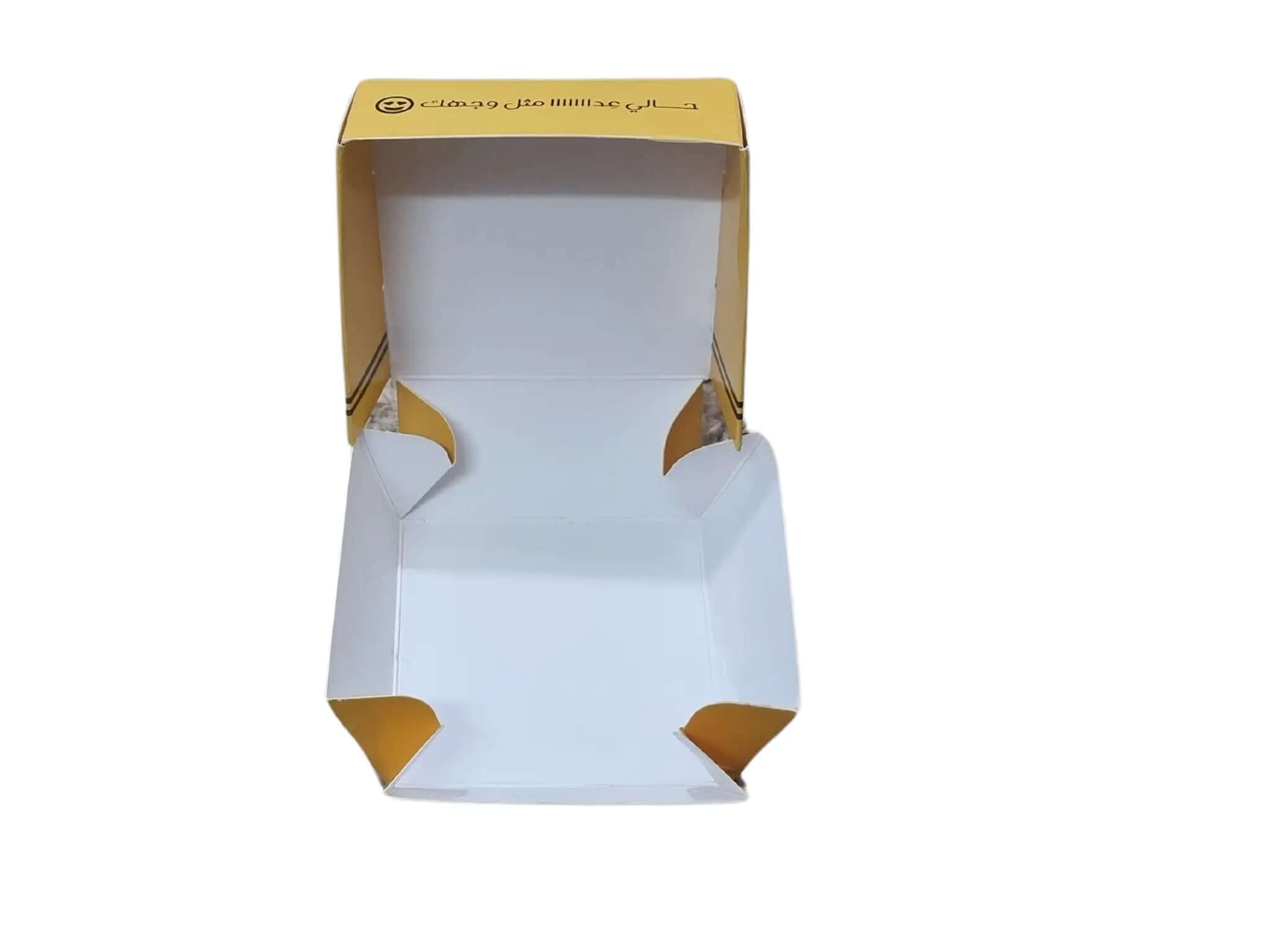 scatola sghyr per hlea, stampa su misura blogo del cliente, 8x8x4 cm