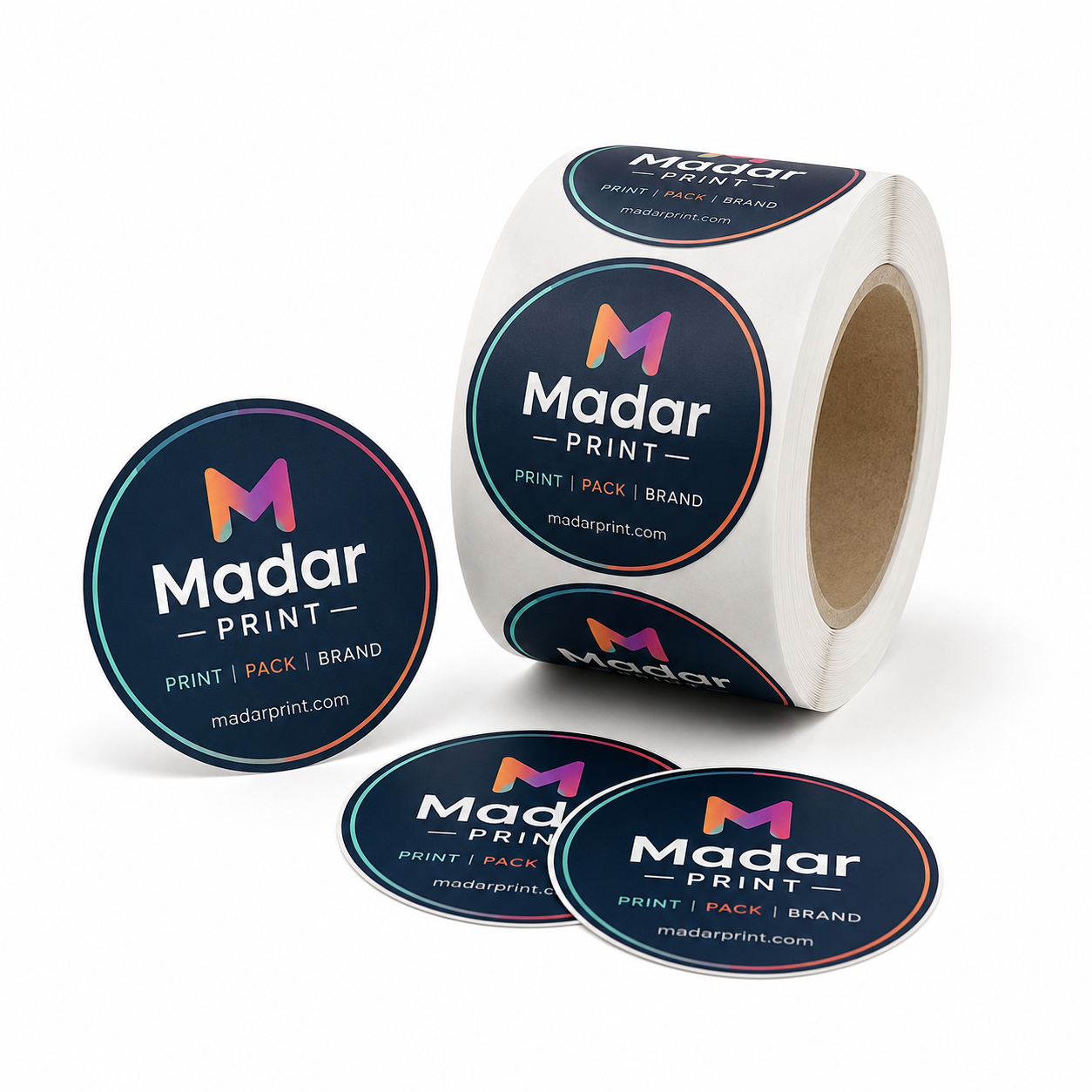 Custom Packaging Stickers - Standard