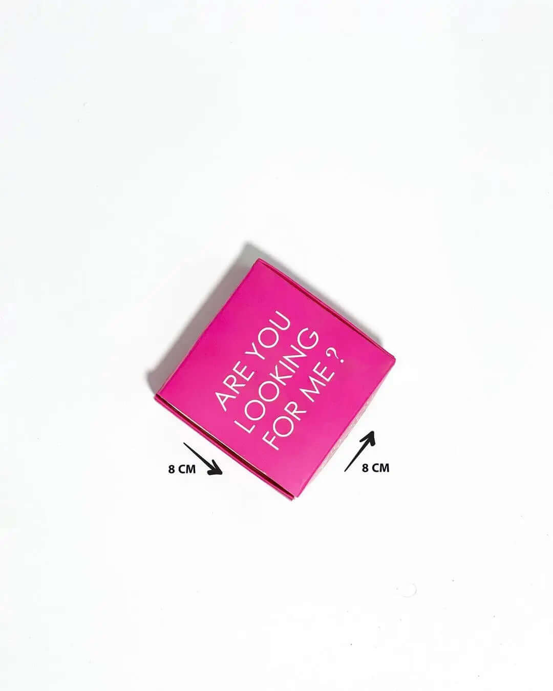 packaging take away gift box size 8×8×3 cm