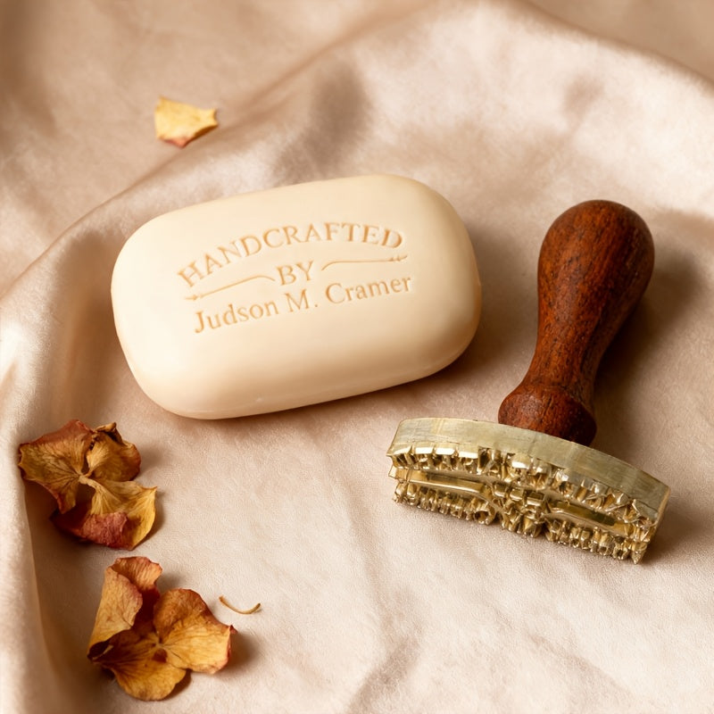 Custom-Branded Soap Stamp with Custom Logo or Design - image 2