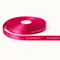 Product photo: Personalized Fuchsia Narrow Satin Ribbon - 19 m