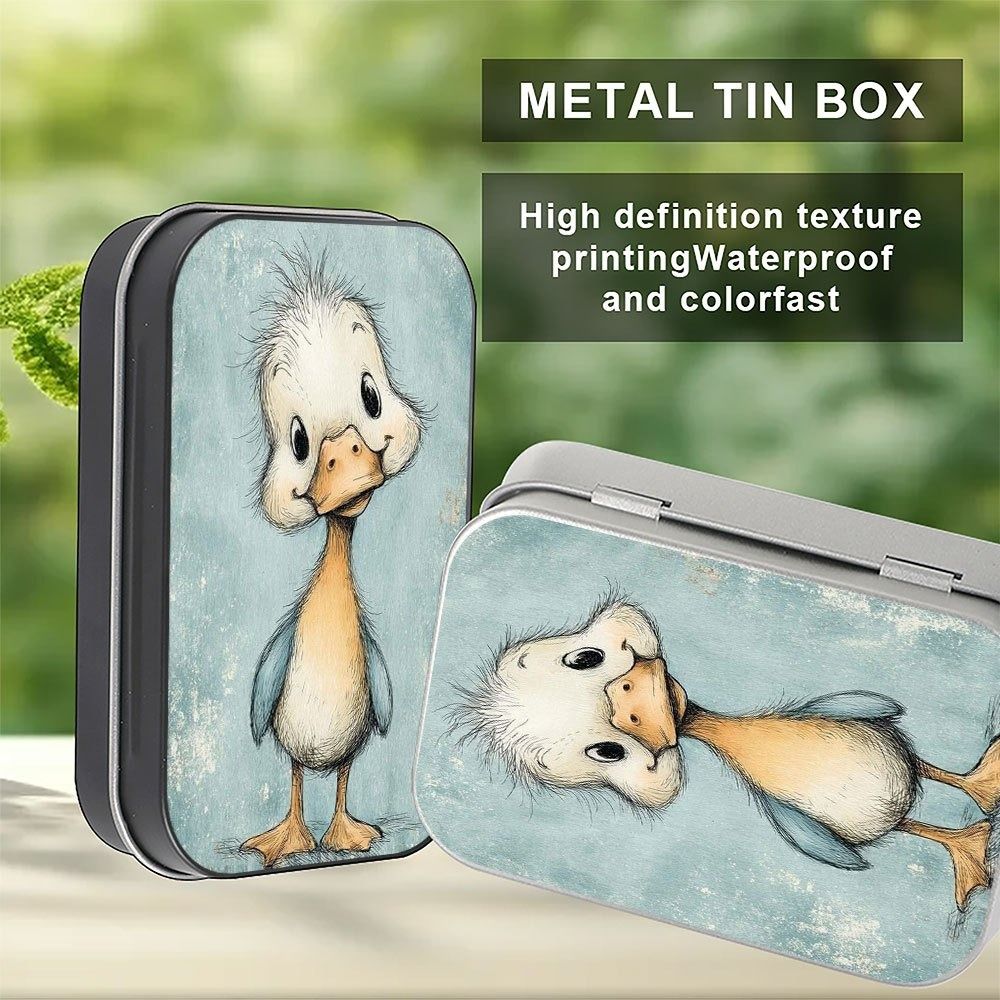 Metal Tins Can Be Made with Photos, Text, and Logos Using Creative Materials. | Promotional Packaging & – image 4
