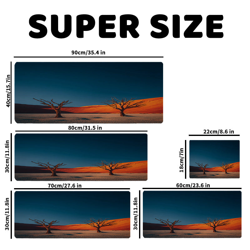 Customization Precision-Stitched Edges # Large Gaming Mouse Pad with Rubber | Photo-Printed Business – image 4