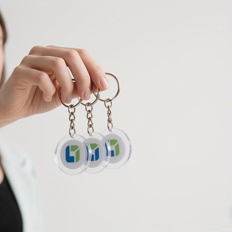 Gift for Her/Him Custom Round Acrylic Keychain, Custom Images, Couples, Pets, | Promotional Custom – image 3