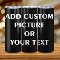 Bespoke Tumbler & Bottle – MISVAN 20oz Stainless Steel Water Bottle with Custom Photo & Text – – image 1