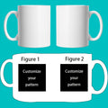 Signature 11Oz Ceramic Coffee Mug -, Reusable, Durable High-Quality Material with – Custom – image 1