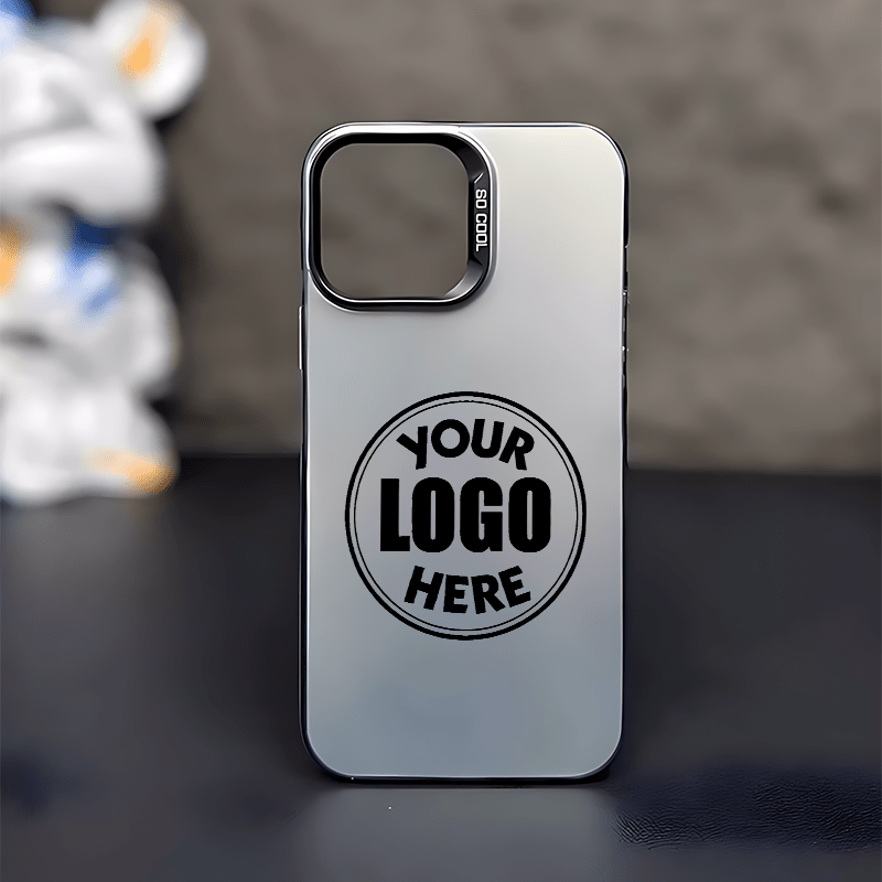 Phone Case: Custom LOGO Phone Case, Minimalist Business Style with | Made-to-Order Tech – image 3