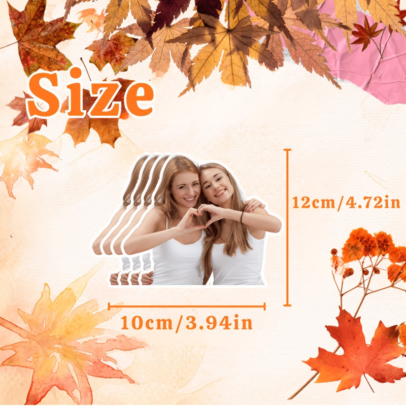 Custom-Printed Specialized Promotional Product – Custom Fun 2D Flat Magnetic Fridge Magnets, 5/10pcs Set | with – image 4
