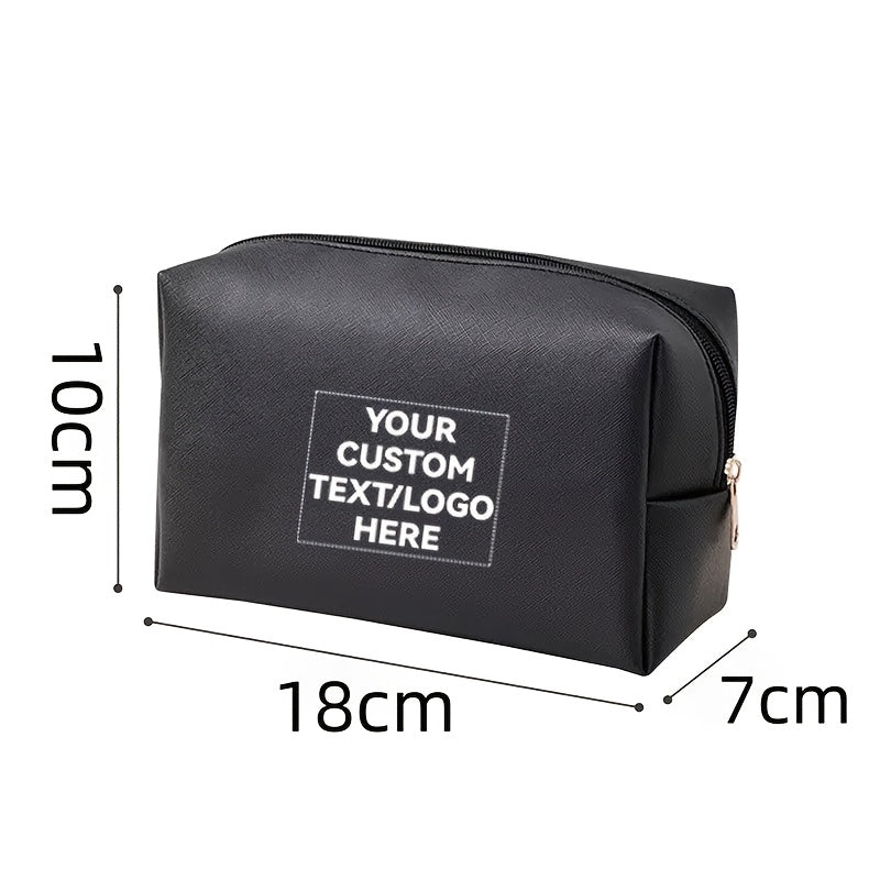 Signature Custom Women's Makeup Bag, New Fashionable Simple Women's Makeup Bag, Large – Event – image 4