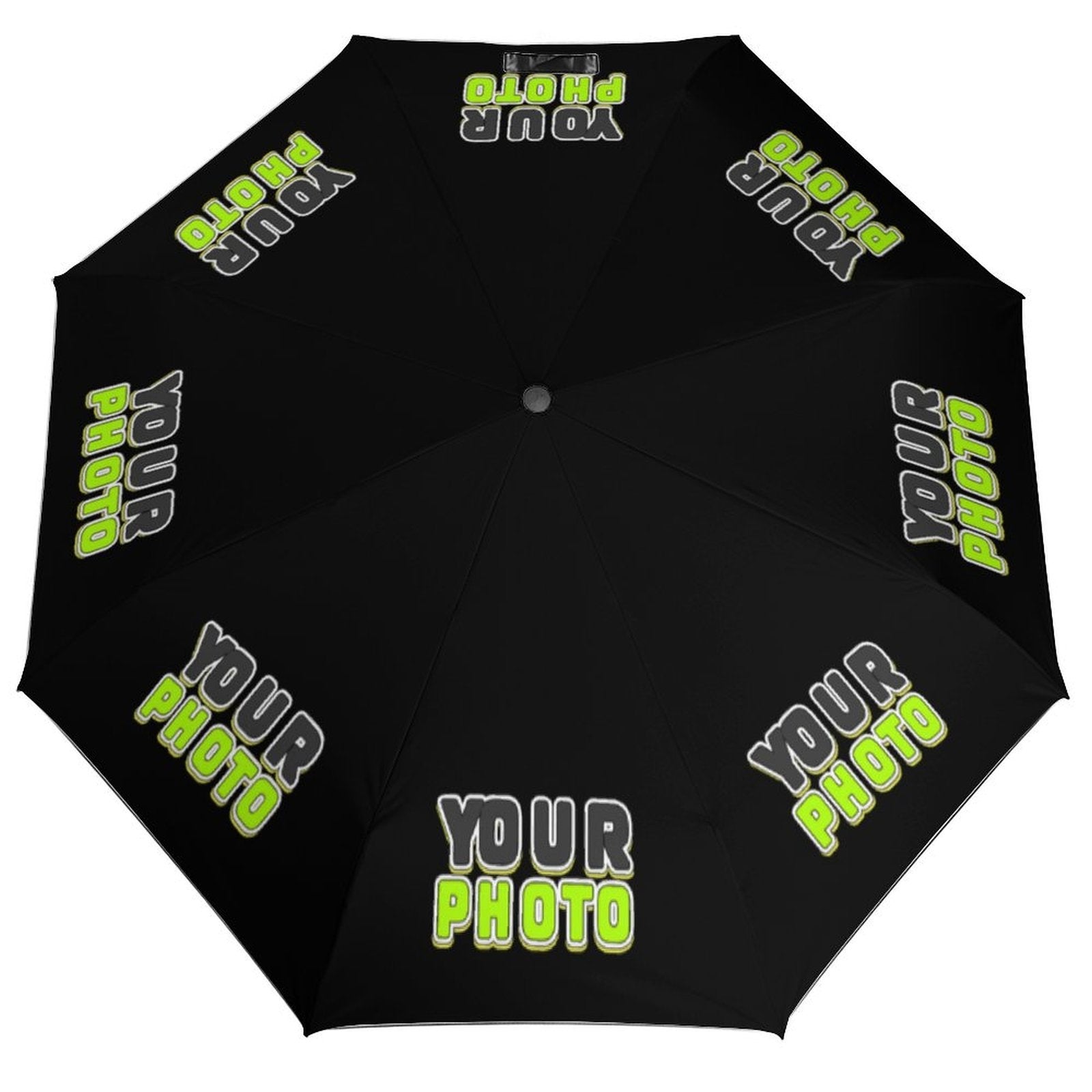 Personalized Specialized Promotional Product – 3-Fold Auto Umbrella with Custom Photo/Logo - A Lightweight, Foldable – image 1
