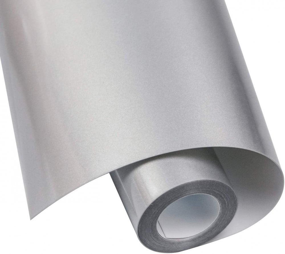 heat-transfer vinyl silver fabric PVC — product image 1