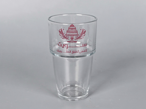 1-Color 360ml Glass Cup for Hot and Cold Drinks