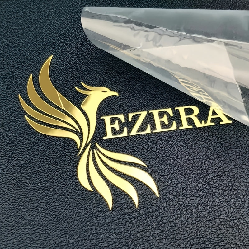 Custom Size 3D Golden Foil Crystal Transfer Stickers, Logo Photo Text, Glossy | Photo-Printed Event – image 4
