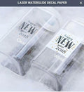 Transparent watercolor paper for regular inkjet printers with a protection layer of 10 sheets — product image 1