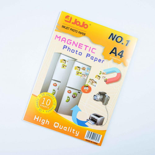 Best Magnetic Paper for A4 JoJo Printing 10 Sheets, Glossy and Strong — product image 1