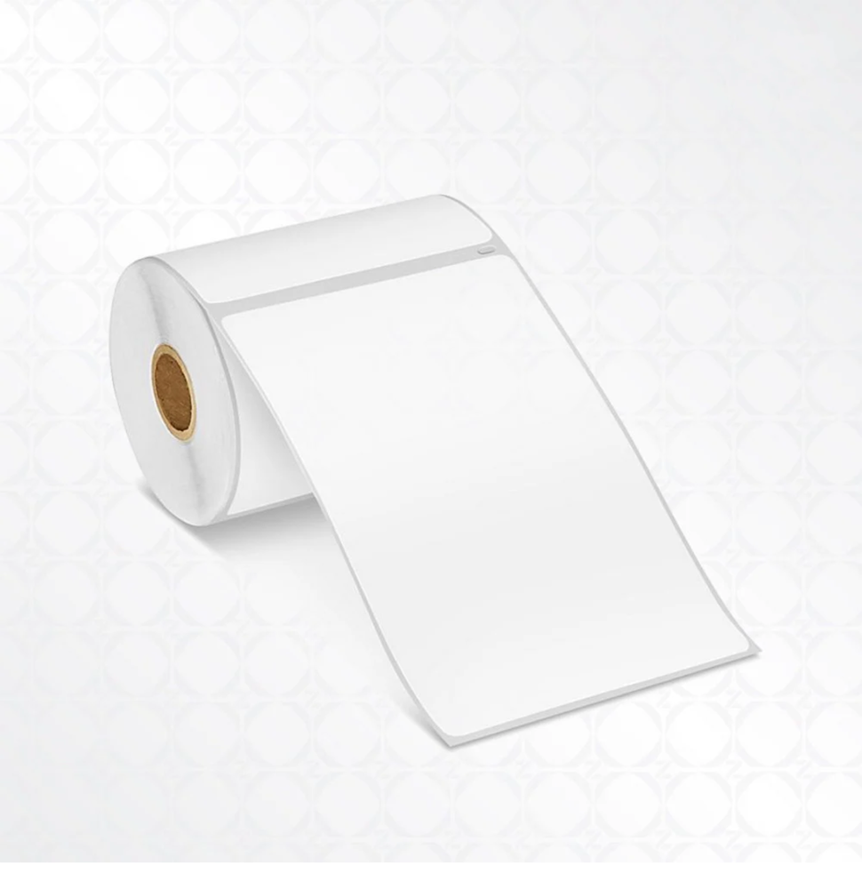 Thermal paper roll for printing shipping bills, size 150*100 mm, roll of 500 pieces — product image 6