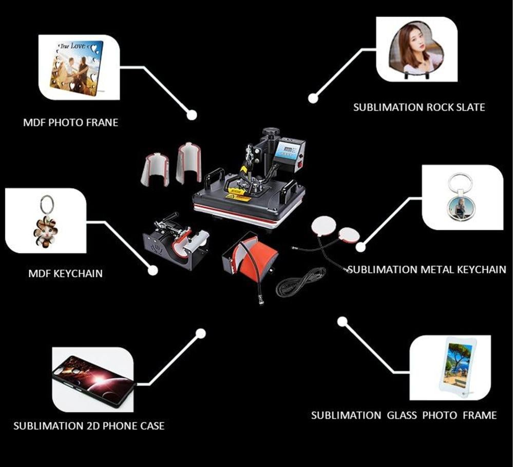 Multi-use heat press 7*1 — product image 2