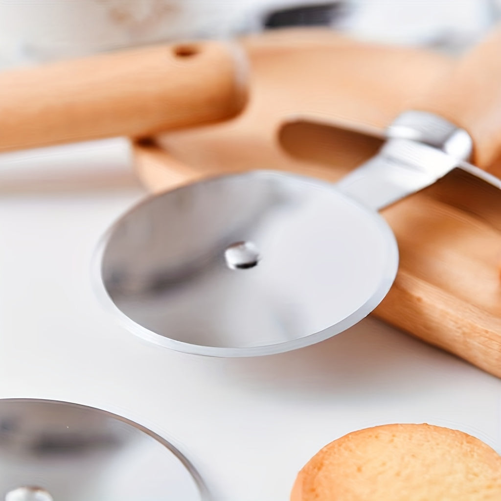 Logo-Ready Crescent Pizza Cutter with Custom Logo or Design - image 1