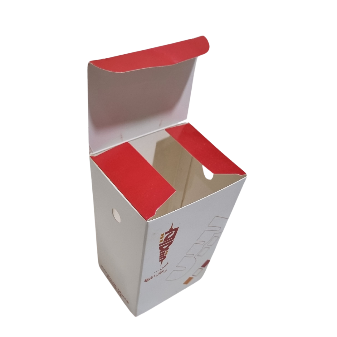 custom printed 8×6.5×12 cm fries box