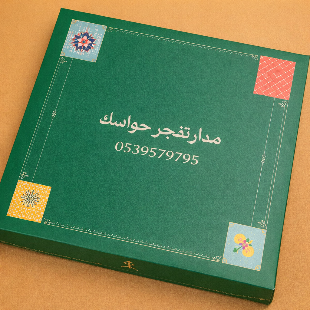 Green boxfor graperoll