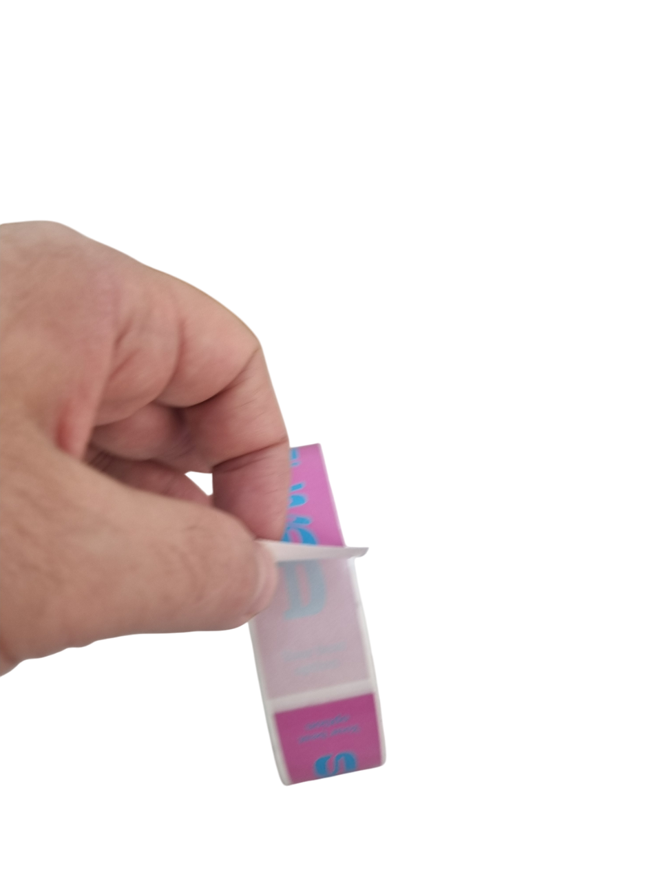 Sticker roll, sticker rolls with logo printing - مطبعة مدار