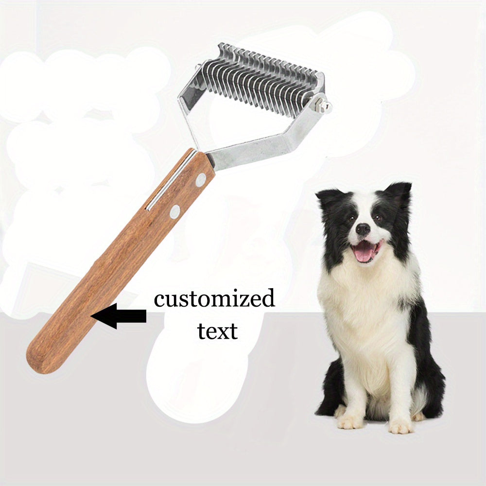 Bespoke Pet Grooming Rake with Custom Logo or Design - image 2