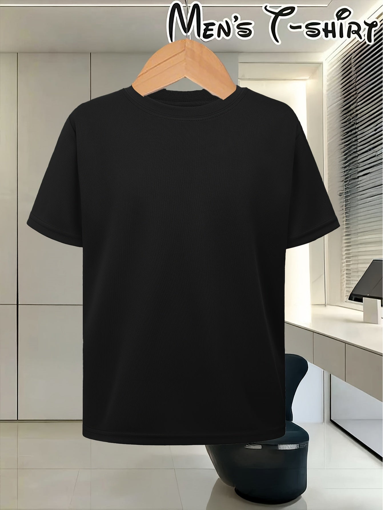 [] Men'S T-Shirt with Double-Sided Printing - Can Be Printed on Chest And | Business-Ready Logo – image 4