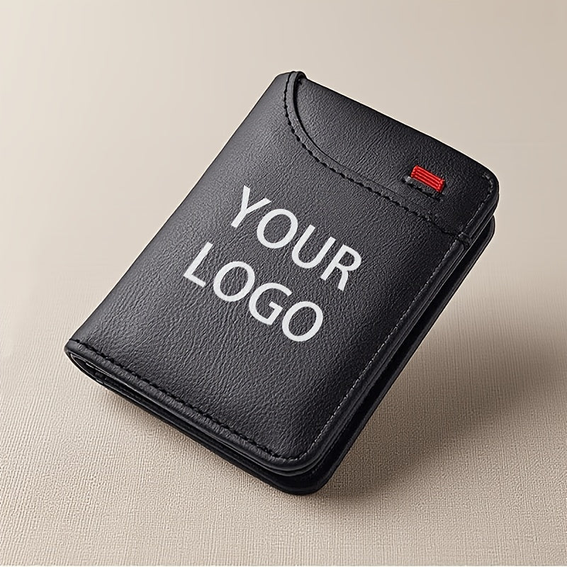Brand-Forward Custom Men's Wallet, PU Leather Men's Wallet in Multiple Colors, Card Holder, – Marketing – image 3
