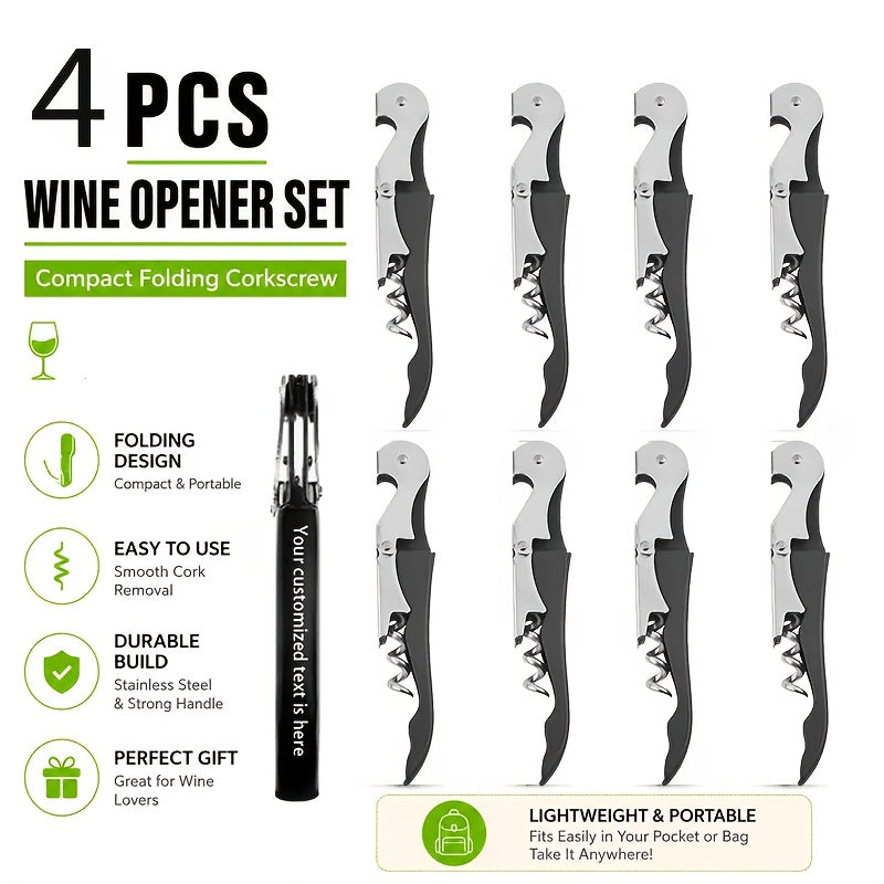Custom-Branded Wine Corkscrew with Custom Logo or Design - image 1