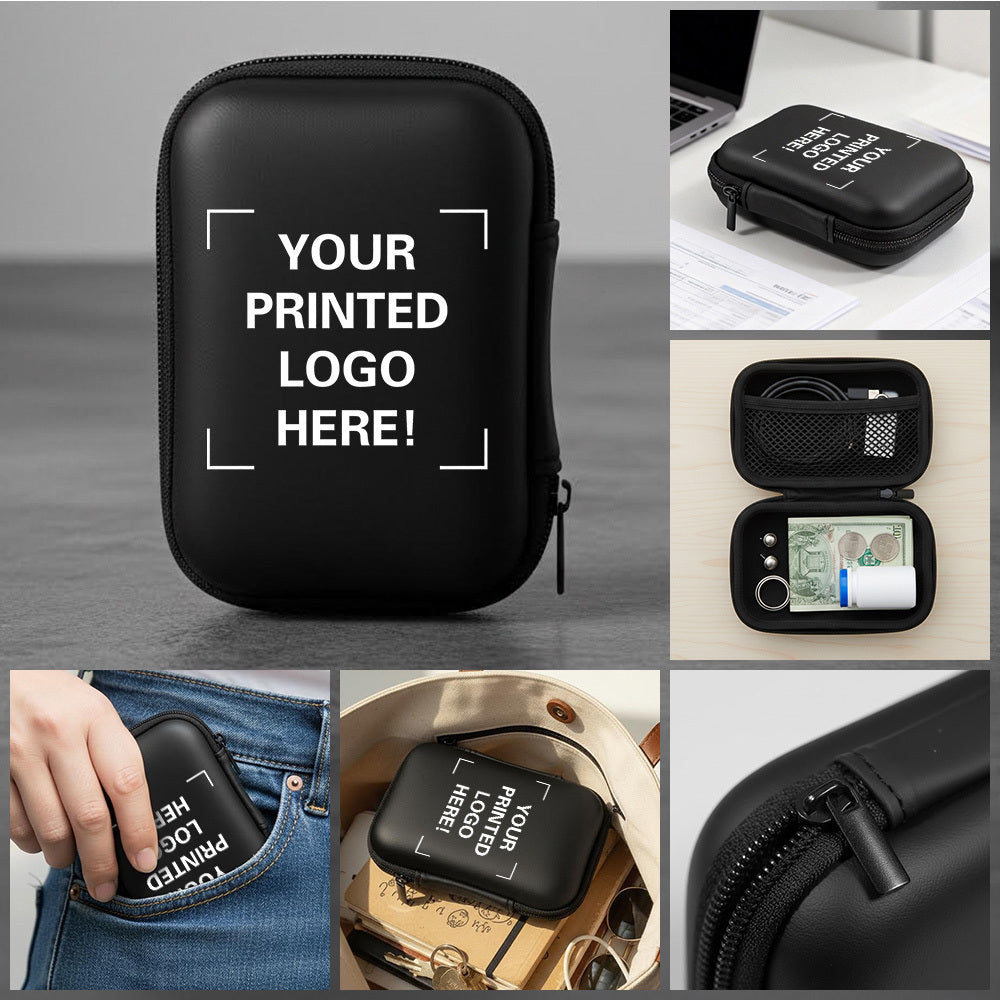 Photo LOGO Custom Storage Bag, Can Customize Exclusive Brand LOGO Text Slogan | Business-Ready Tech – image 3