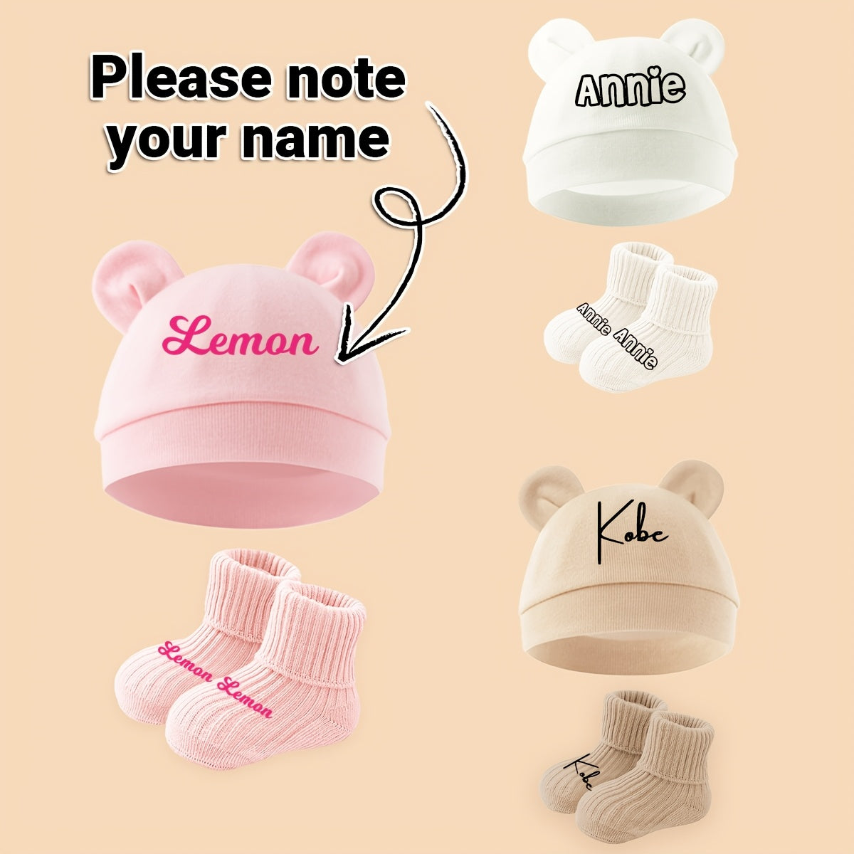 Custom-Branded Baby Beanie with Custom Logo or Design - image 2