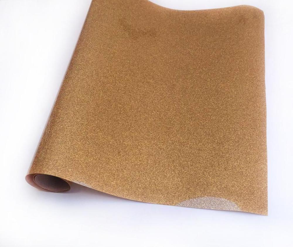 heat-transfer vinyl, bronze glitter fabrics — product image 1