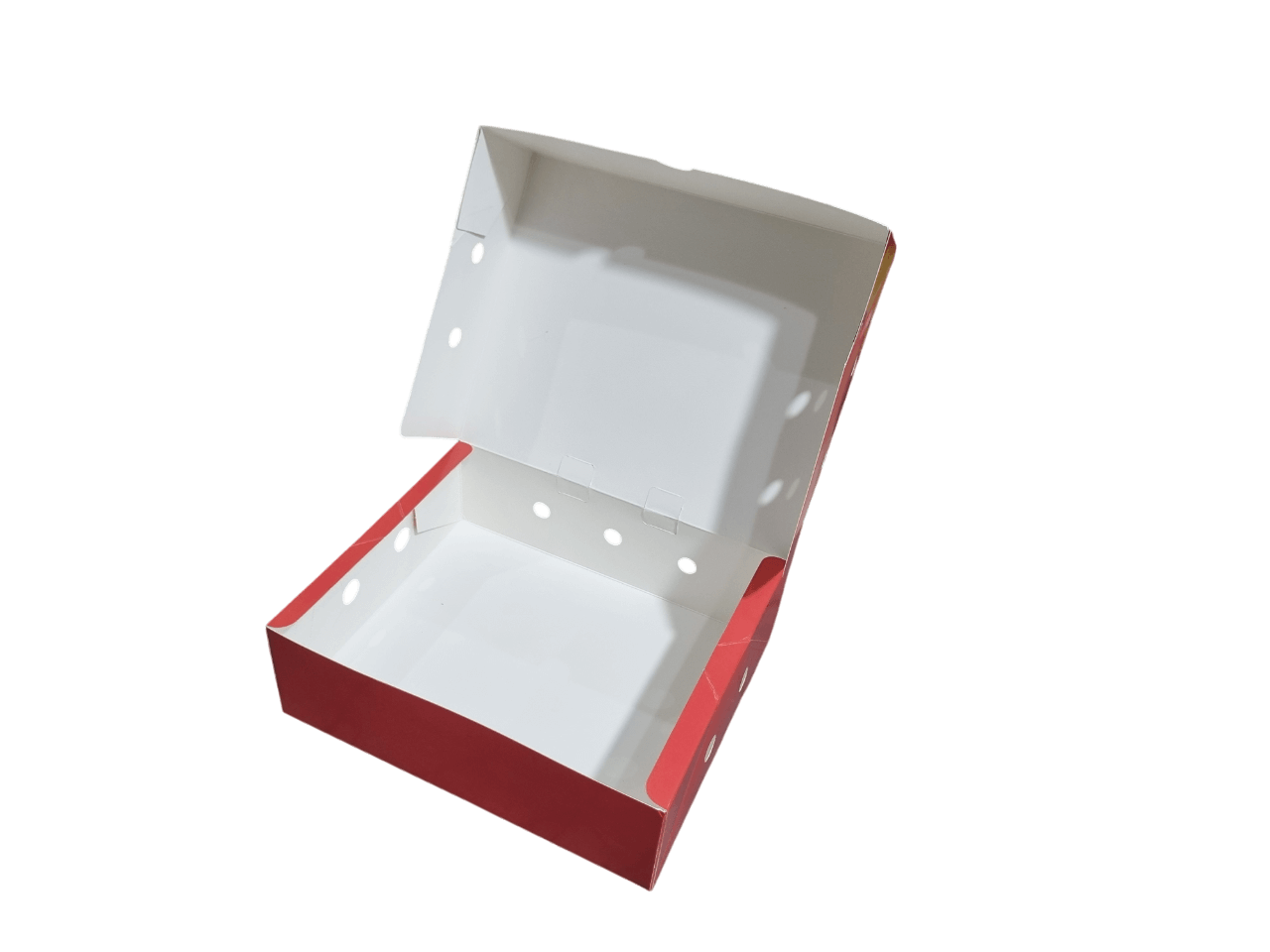 custom printed roasted box, 2 meal with inside lamination