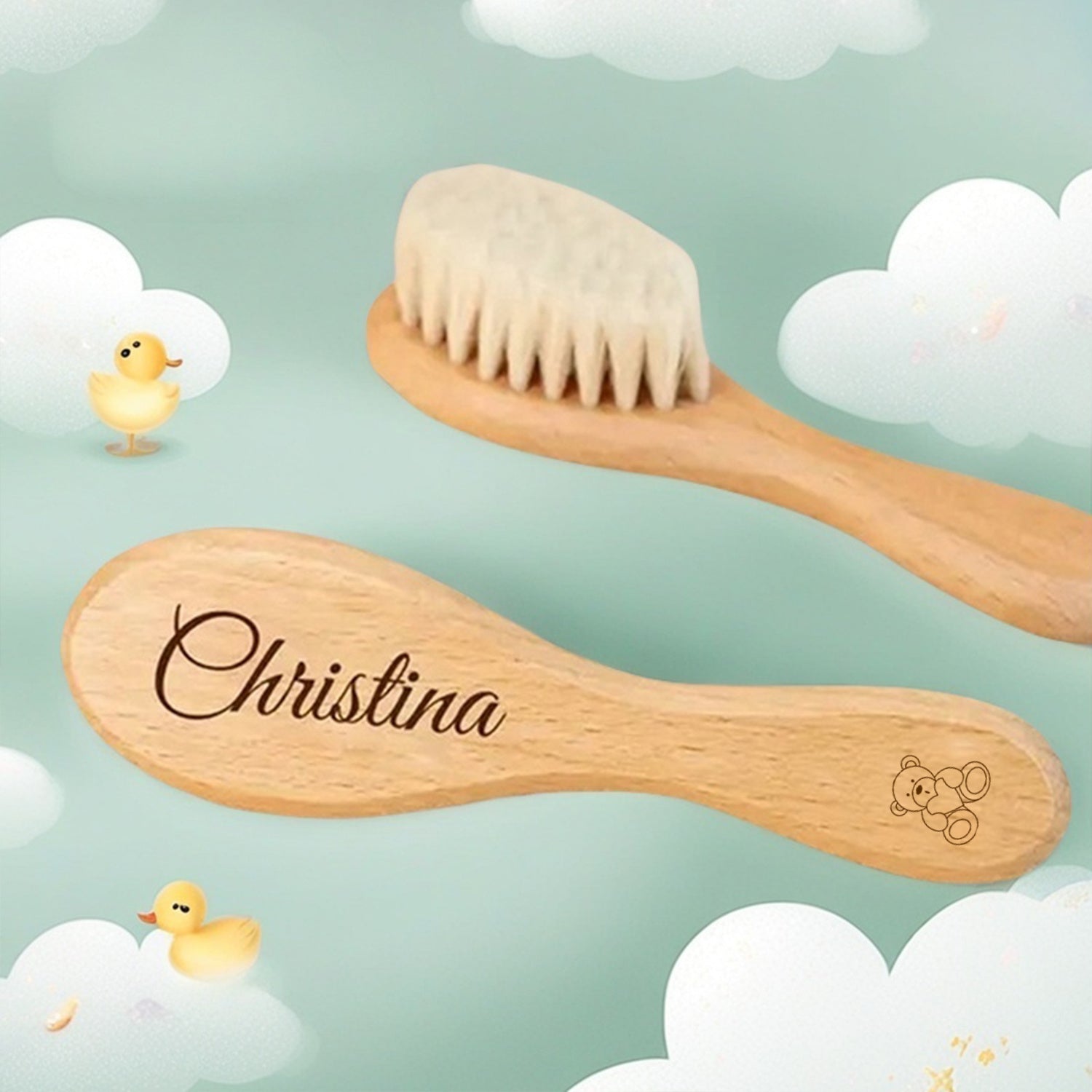Personalized Hairbrush with Custom Logo or Design - image 4