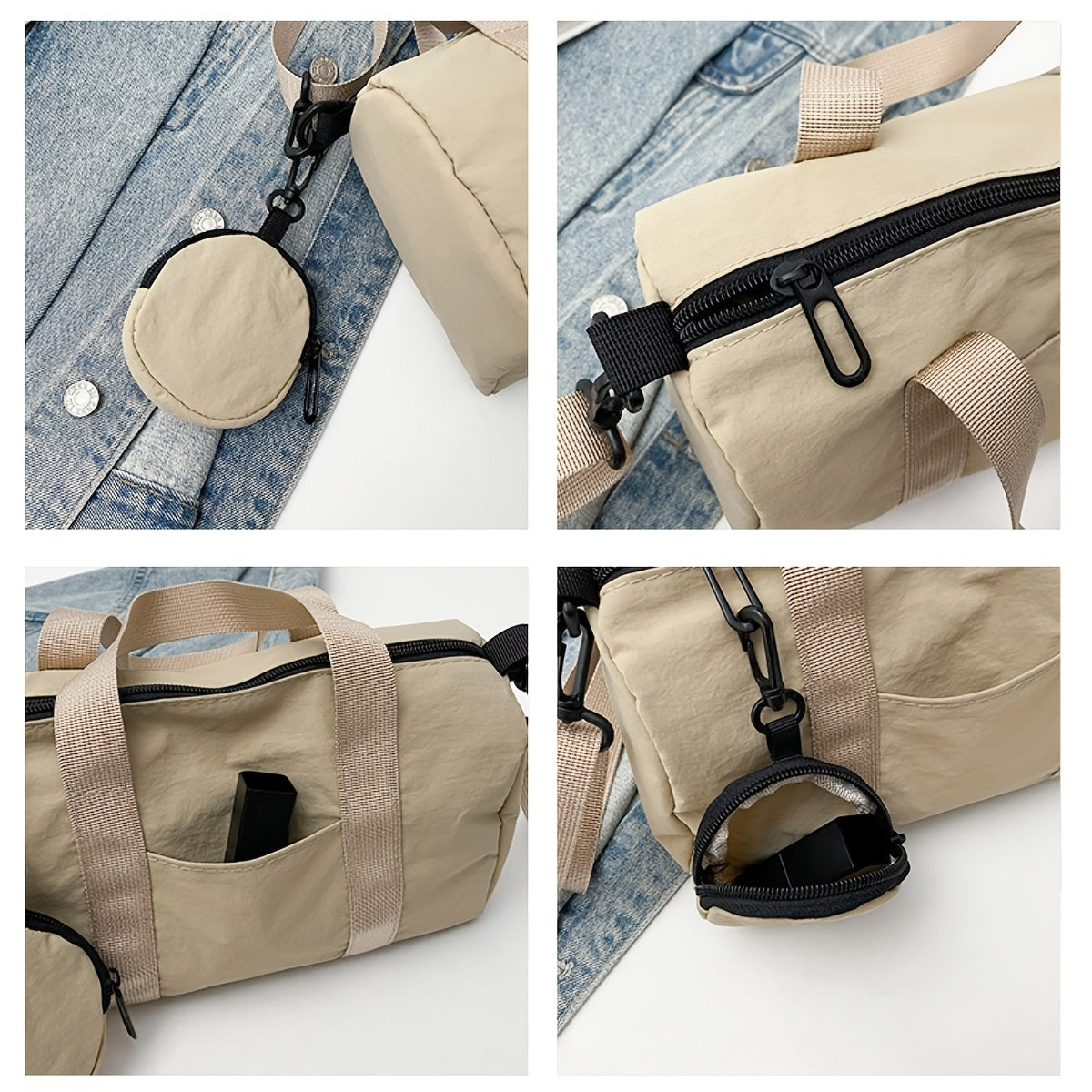 Pattern Sports Luggage Bag with Photo, Text, and Logo, Lightweight Handheld | Promotional Branded – image 4