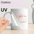 Signature 20-40pcs - 3D Crystal Transfer Stickers, Heat-Resistant, Scratch-Resistant – Event – image 1