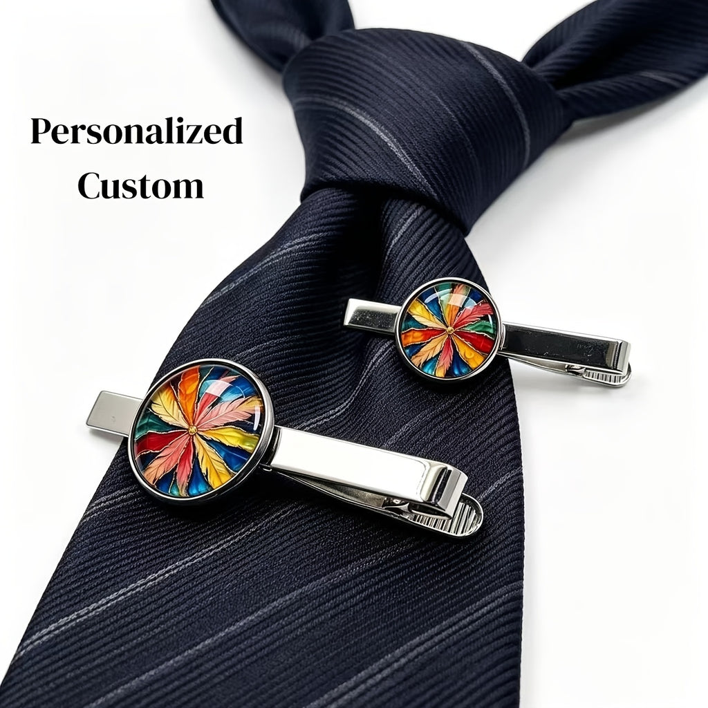 Personalized Tie Clip with Custom Logo or Design - image 1