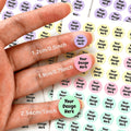 Bespoke Event Favor – Custom Small Circle Stickers with Logos And Images, Self-Adhesive Labels – image 1